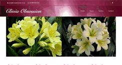 Desktop Screenshot of cliviaobsession.id.au